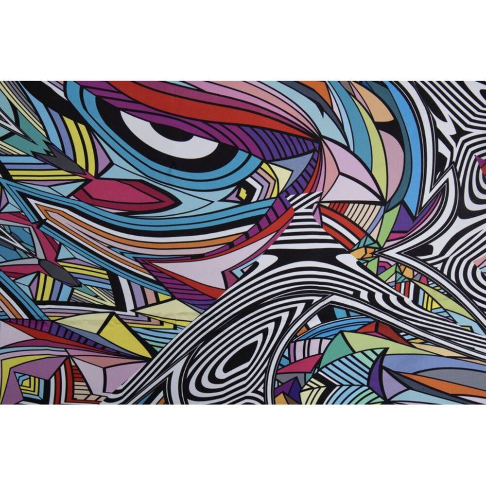 Misha, Graphic printed square scarf - Picture 6 of 6